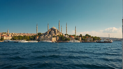 Fototapeta na wymiar The magnificent city of Istanbul Türkiye travel destinations