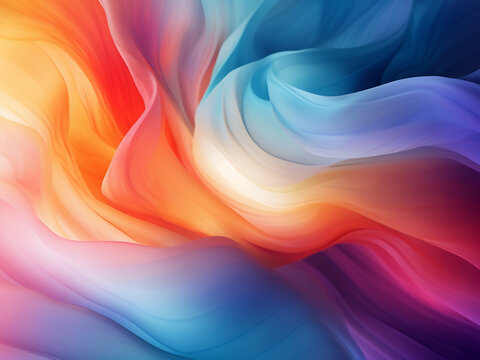 Sheets of colored paper offer a versatile design template