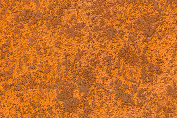 Brown orange plaster wall abstract pattern stucco cement concrete background texture structure grunge