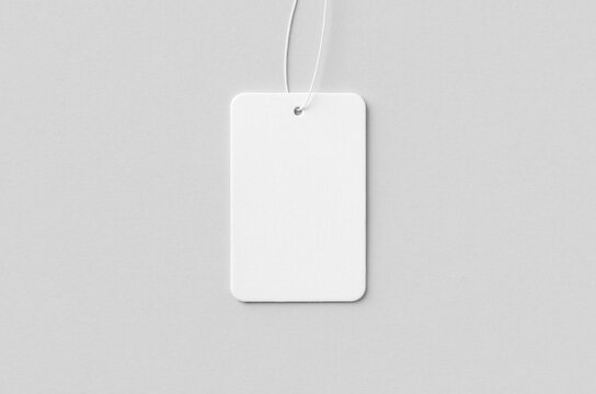 Car scented air freshener mockup.