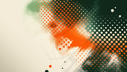 Background Orange-green abstrakt