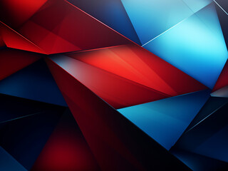 Explore a modern abstract art background in red and blue hues.