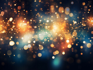 Immerse yourself in the vector illustration of a bokeh background.
