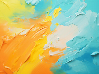 Fototapeta na wymiar Background showcases abstract oil paint in vibrant colors.