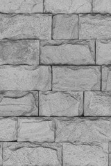 Grey stone wall brickwork brick wall masonry texture background pattern abstract old gray