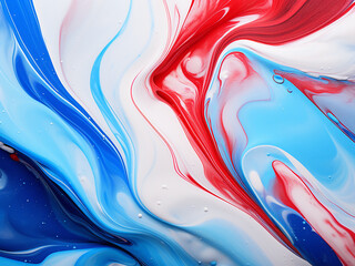 Close-up shot highlights dynamic patterns of fluid pouring.