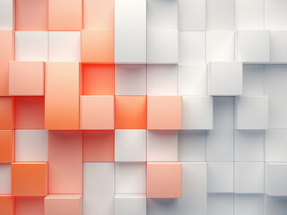 Pastel bars form a geometric pattern in abstract art.