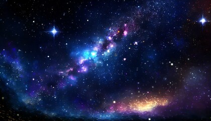 Naklejka premium space galaxy background, cosmos secrets.