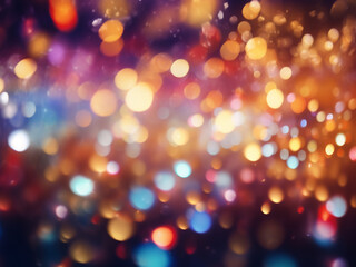 Let your imagination soar with this abstract bokeh overlay. - obrazy, fototapety, plakaty