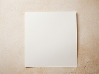 Stationery mockup on abstract blank paper texture backdrop. - obrazy, fototapety, plakaty