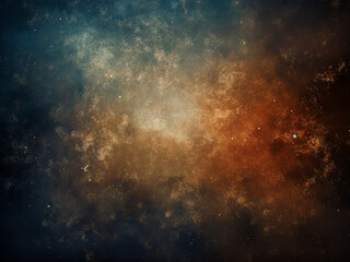 Abstract background features grunge texture with zoom effect, resembling space travel.