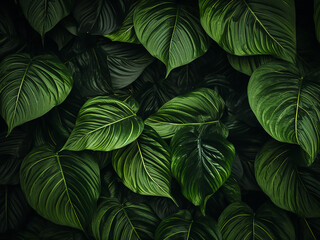 HD nature image showcases leaf pattern wallpaper.