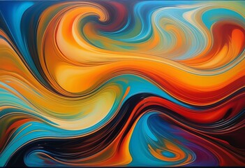 Experiencing Tranquil Euphoria Through Mesmerizing Abstract Swirls