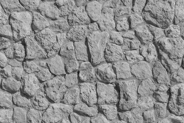Grey Color Gray Rough Solid Stone Wall Texture Abstract Pattern Background Floor Backdrop