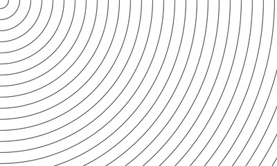 Vector Quarter Circle Lines For Background, wallpaper, wrapping paper