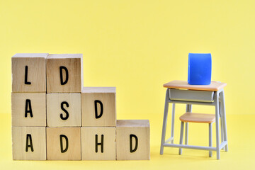 発達障害 LD ASD ADHD