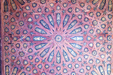 Stellar geometric ceiling in the Nasrid Palaces of the Alhambra