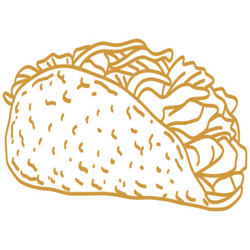 recommend clip art: Taco Birria Tacos Quesabirria Doodle Art Drawing