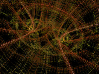 Imaginatory fractal abstract background Image