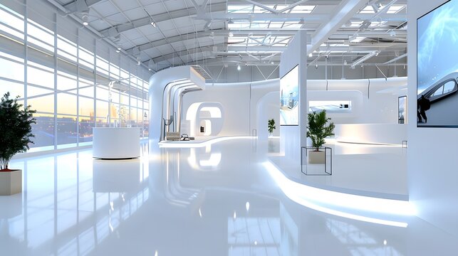 virtual trade shows, where exhibitors can showcase their products with hyperrealistic 3D renders