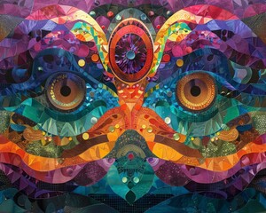 Fototapeta premium The Enigmatic Eyes of the Universe