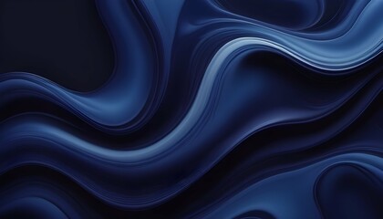 fluid abstract background, dark indigo, art, behance