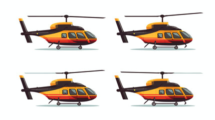 Helicopter as Rotorcraft with Horizontally-spinning