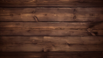Brown wooden planks background - obrazy, fototapety, plakaty