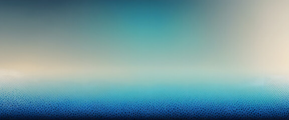 Blue gradient background grainy glowing blue light - obrazy, fototapety, plakaty
