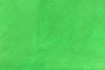 Bright Green Paint Verdant Abstract Background Wall Surface Blank Design Empty Backdrop