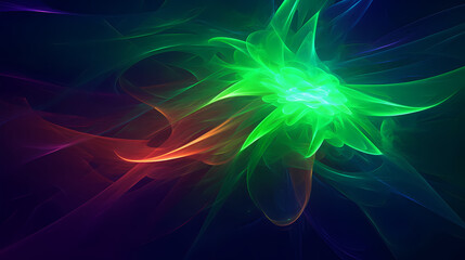 Naklejka premium Abstract glowing energy background