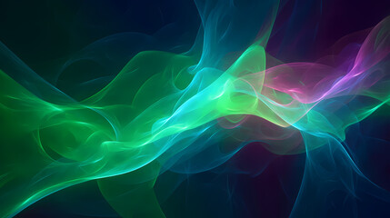 Fototapeta premium Abstract glowing energy background