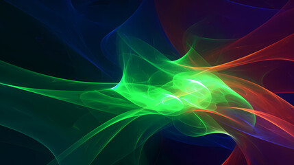 Fototapeta premium Abstract glowing energy background