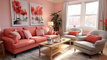 modern living room  high definition(hd) photographic creative image
