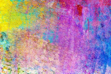 Abstract background with a textured surface for design made from putty and oil paint