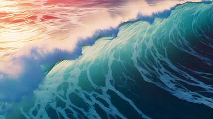 Obraz premium Ocean surf background