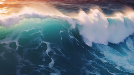 Ocean surf background