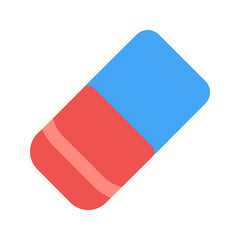 eraser flat icon