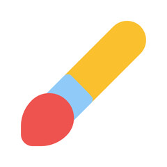 paint brush flat icon