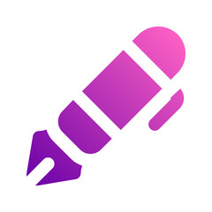 fountain pen gradient icon