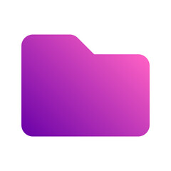 folder gradient icon