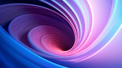 Obraz premium Abstract blue swirl technology background, abstract graphic poster PPT background