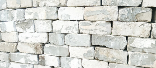 Fototapeta premium The wall of the house building, the background of the wall of the house building