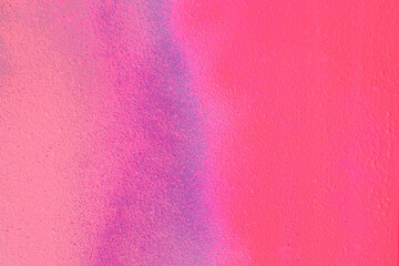 Abstract pattern of pink paint on blank surface texture background