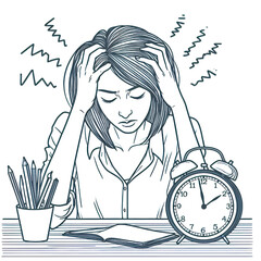 Frustration at work. Professional burnout syndrome.
