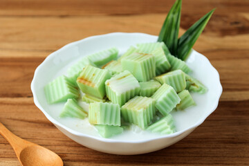 Es Bongko, Traditional Sweet Dessert from Pontianak,  Indonesia.