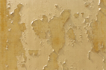Old Retro Dirty Color Vintage Peeling Paint Plaster Cracked Cement Wall Texture Concrete Background