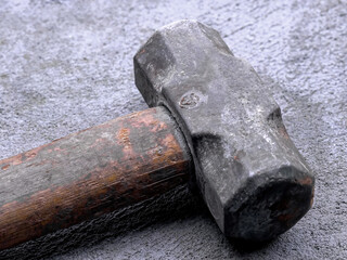 Hammer, steel, iron, octagonal hammer