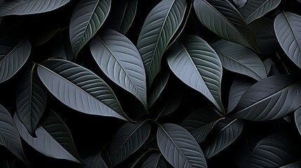 Background of abstract leaves, embodying a minimalist aesthetic 