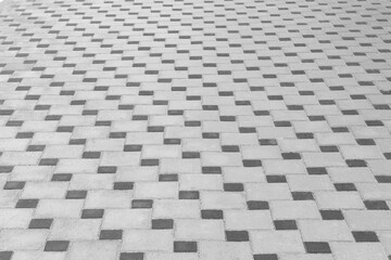 Dark grey floor tile stone texture surface street city background paving abstract pattern structure gray